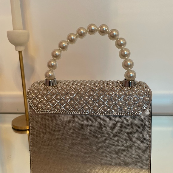 ALDO pearl encrusted bag - Picture 4 of 7